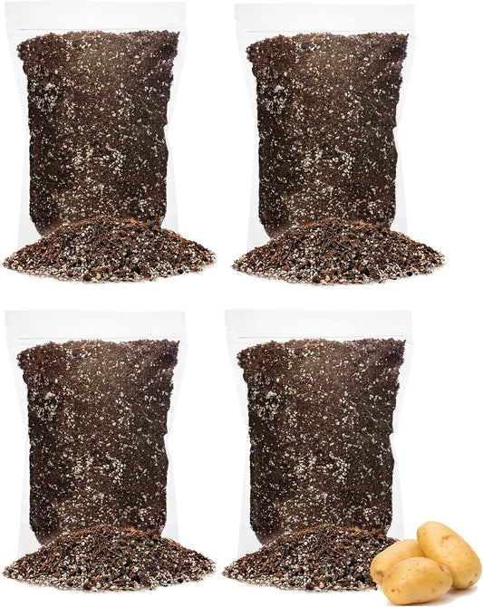GARDENERA Premium Organic Potting Soil for Healthy Potatoes