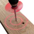 BullseyeBore Core CR1-100 Drill Guide for Straight Holes - Red Laser
