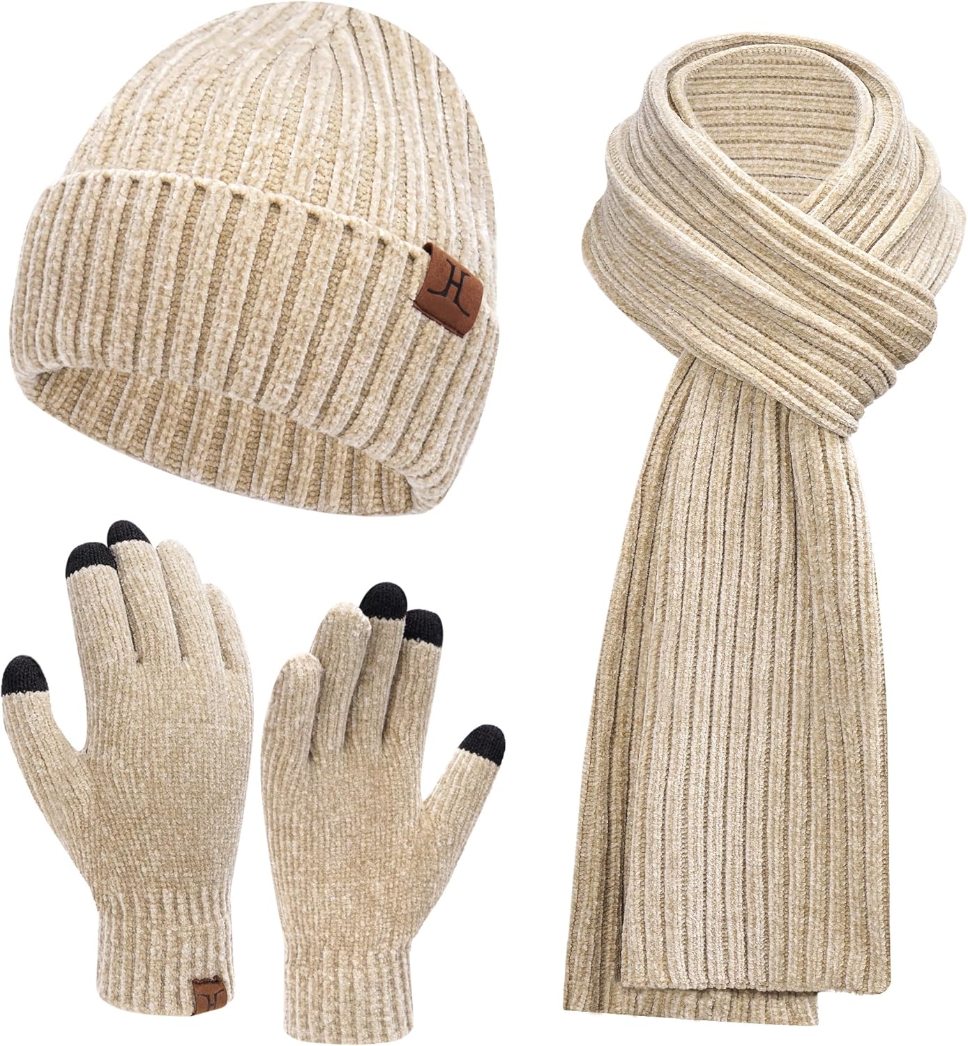 Warm & Stylish Winter Accessory Set by AQOTHES
