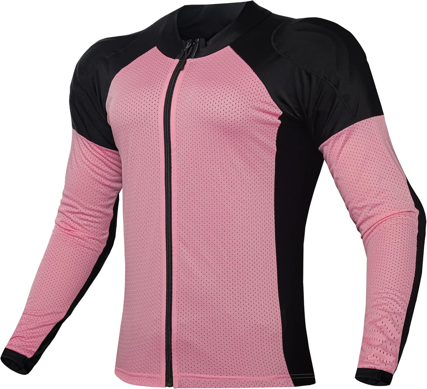 WICKED STOCK Mesh Armored Motorcycle Shirt for Summer Riding