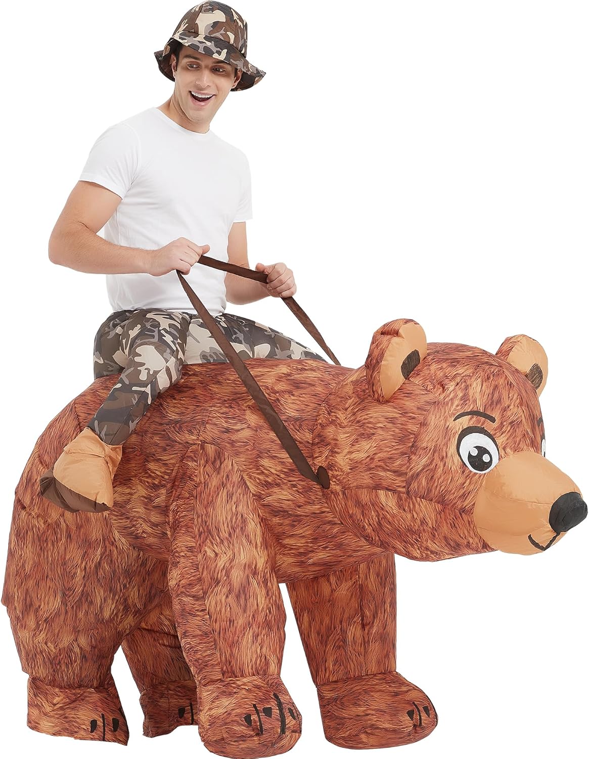 Inflatable Bear Costume for Adults - Funny Halloween Dress Up