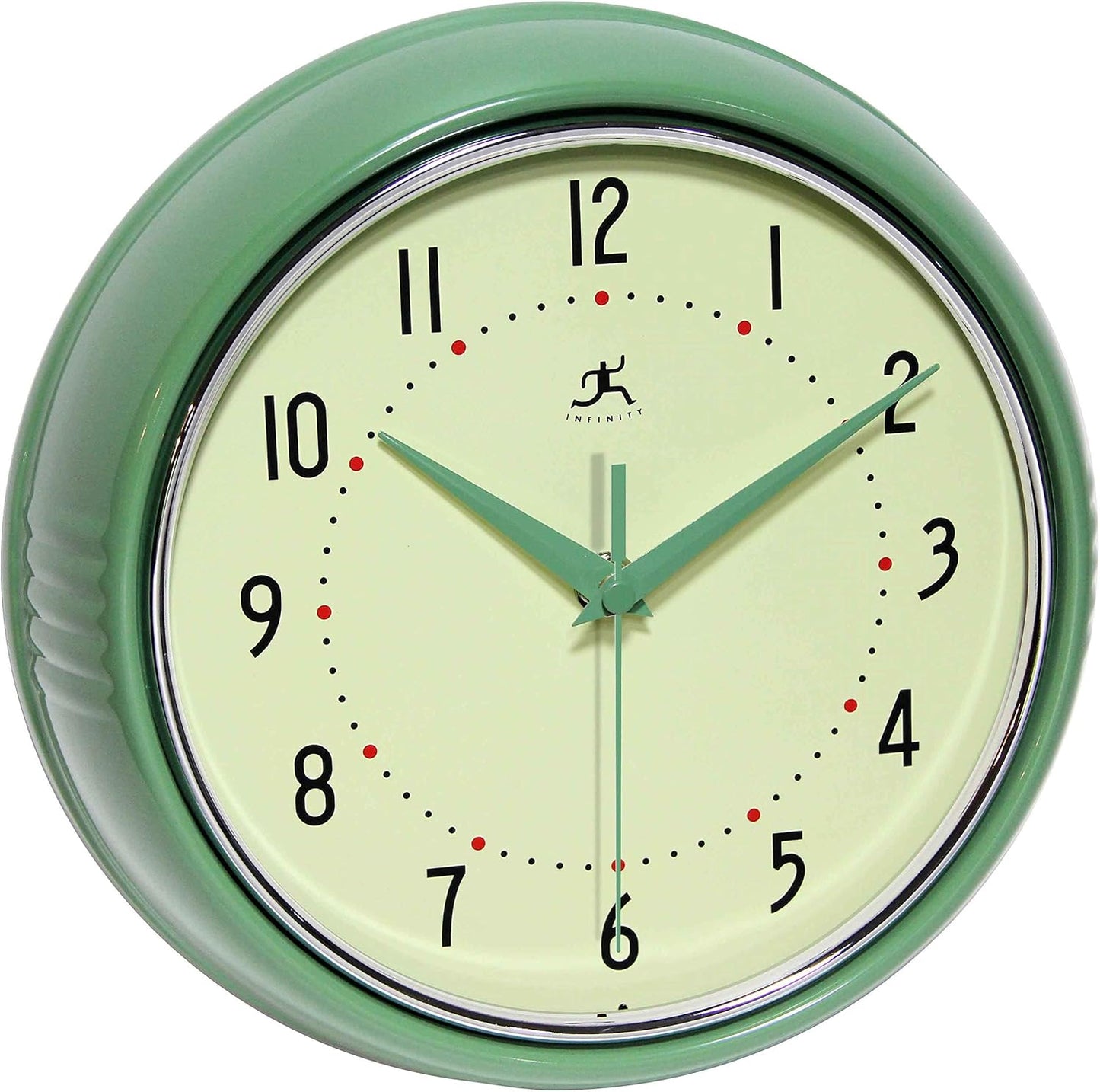 Infinity Instruments Retro Silent Sweep Wall Clock Review