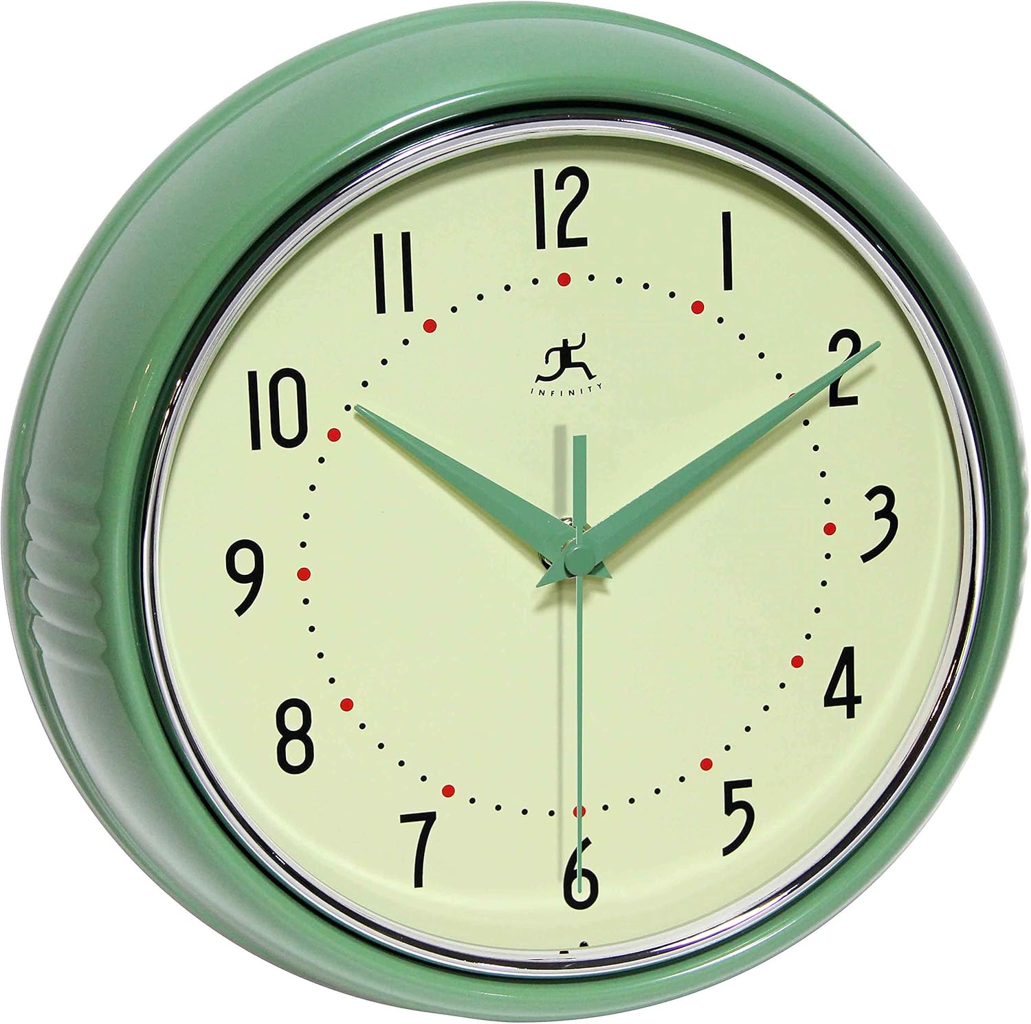 Infinity Instruments Retro Silent Sweep Wall Clock Review