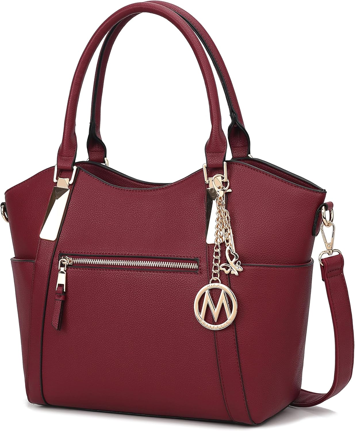 MKF Collection Tote Bag for Women - Stylish Vegan Leather Purse