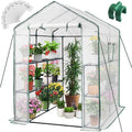 Greengro Greenhouse 57 x 57 x 76 in - Portable Walk-In Greenhouse