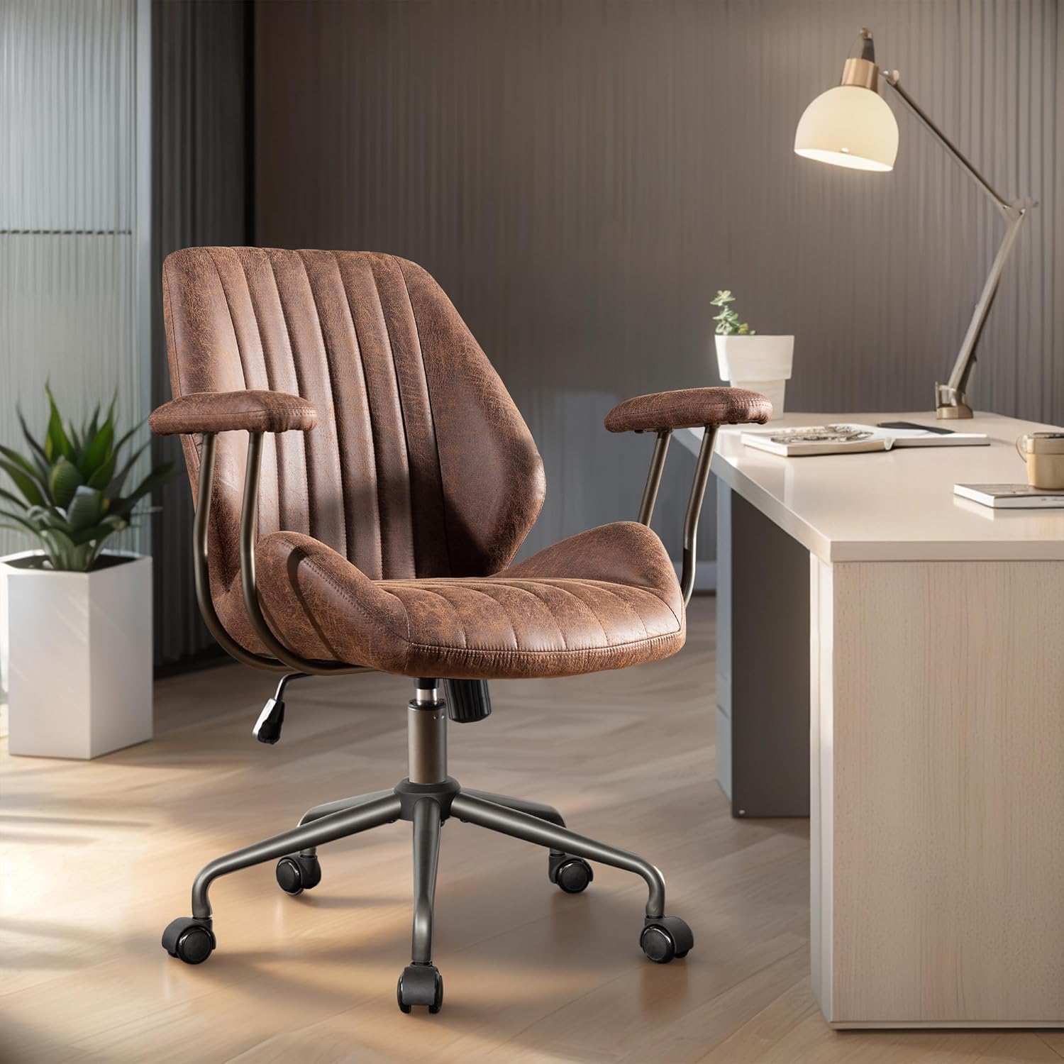 OOBOLT Ergonomic Adjustable Desk Chair for Lumbar Support