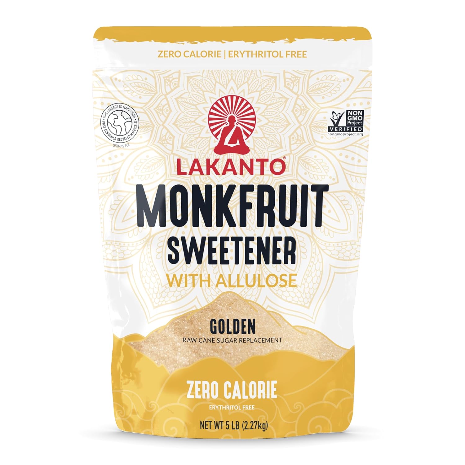 Lakanto Golden Monk Fruit Sweetener - Perfect Sugar Substitute