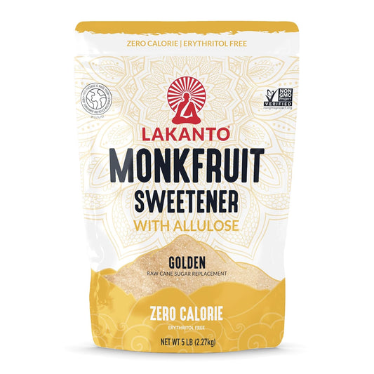 Lakanto Golden Monk Fruit Sweetener - Perfect Sugar Substitute