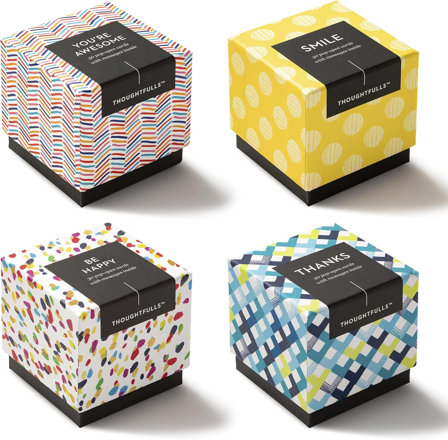 ThoughtFulls Pop-Open Cards 4-Pack for Spreading Kindness