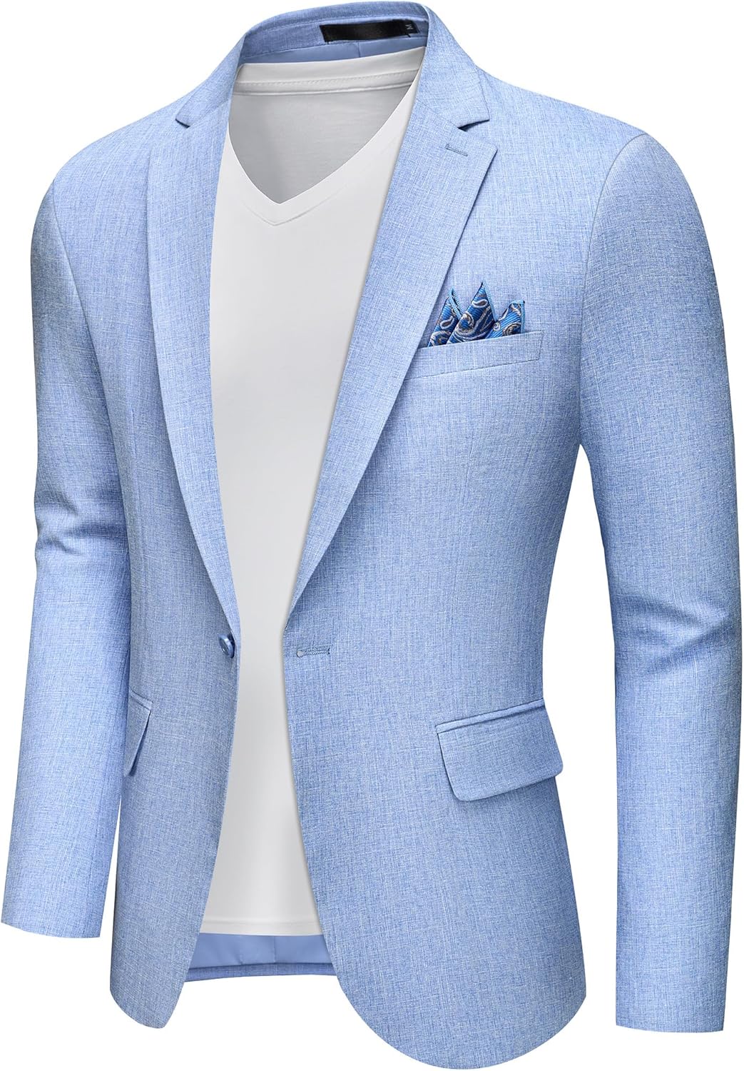MAGE MALE Men's Slim Fit Blazer Jackets for Casual Elegance