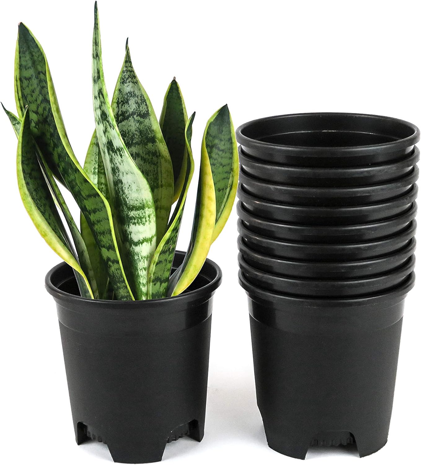 Wholesale Bulk Nursery Pot 4.5 Inch Black Plastic Planters