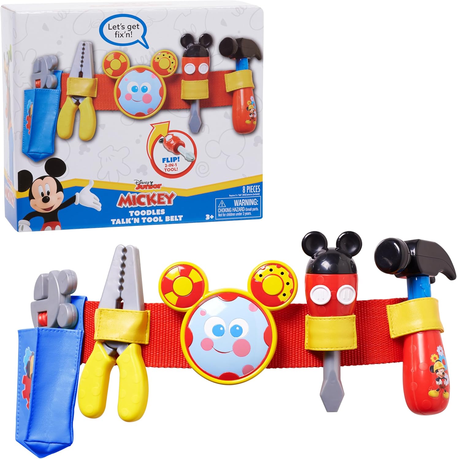 Disney Mickey Toolbelt Set for Imaginative Play