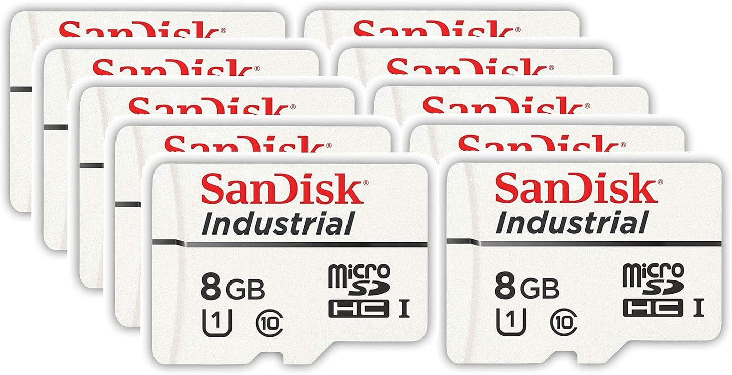 High Speed 8GB Micro SD 10 Pack Bundle