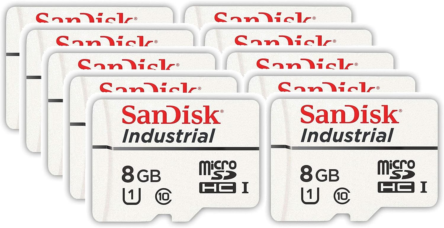 High Speed 8GB Micro SD 10 Pack Bundle