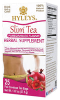 Hyleys Slim Tea Pomegranate Flavor for Weight Loss and Detox