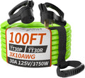 100 FT 30 Amp RV Extension Cord Outdoor - Durable 10AWG Power Cord