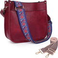 Stylish Vegan Leather Crossbody Bags for Women with Adjustable Straps