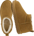 CUSHIONAIRE Hip 2 Genuine Suede Ankle Boots for Women - Cozy