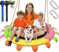40 in Tree Swing for Kids Outdoor - 600lb Capacity Saucer Swing