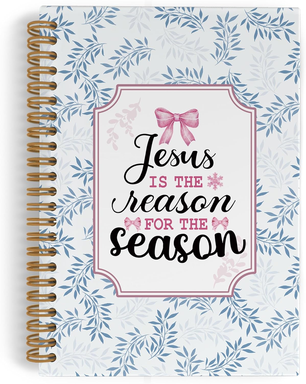 Jesus-Themed Spiral Notebook - Ideal Gift for Christmas!