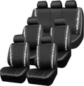 Bling Diamond Car Seat Covers - Rhinestone Faux Leather Sparkle