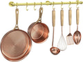 ROTHLEY Stainless Steel Hanging Pot Rack for Kitchen Organization