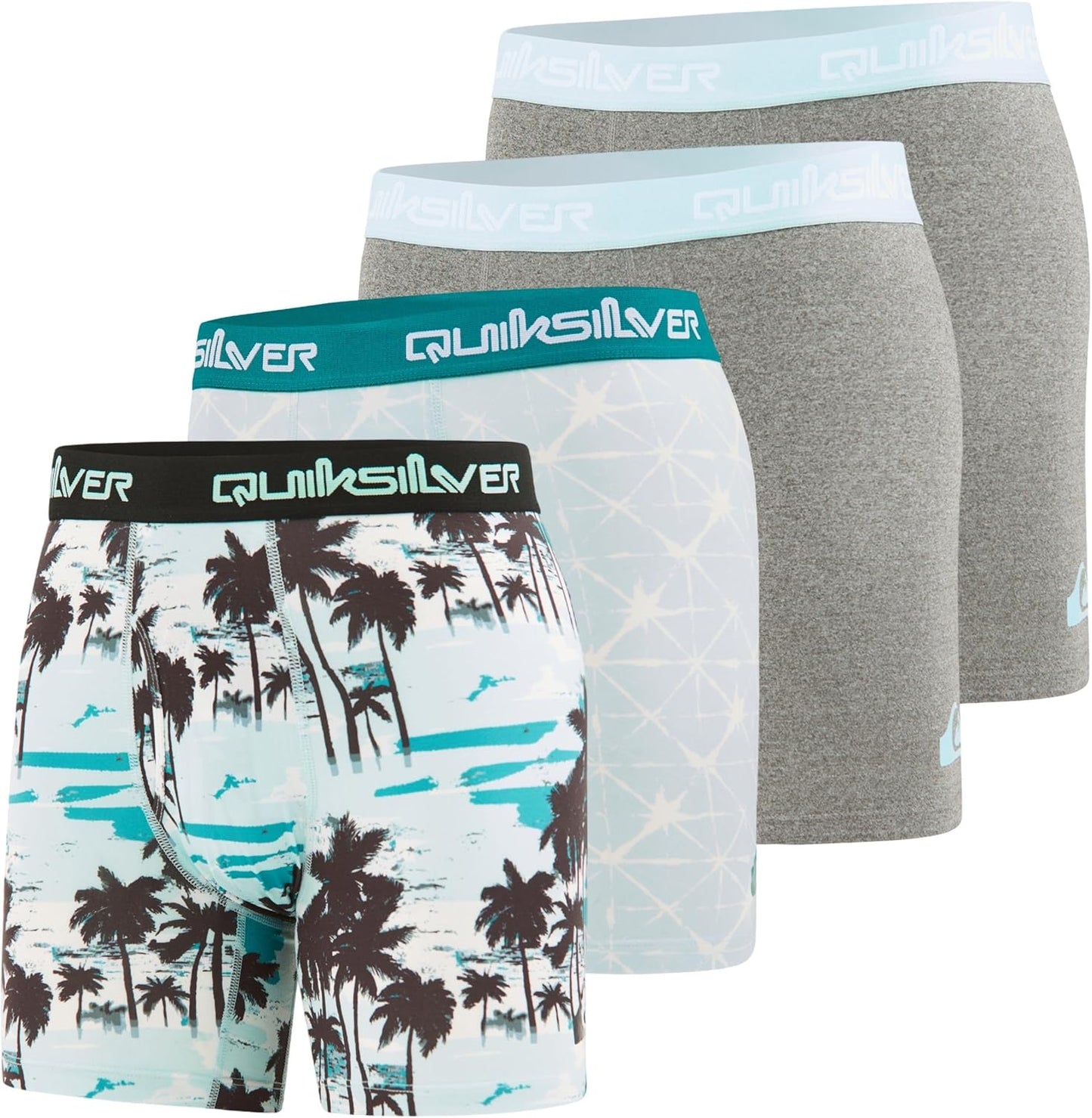 Quiksilver Mens Underwear 4 Pack Boxers for Ultimate Comfort