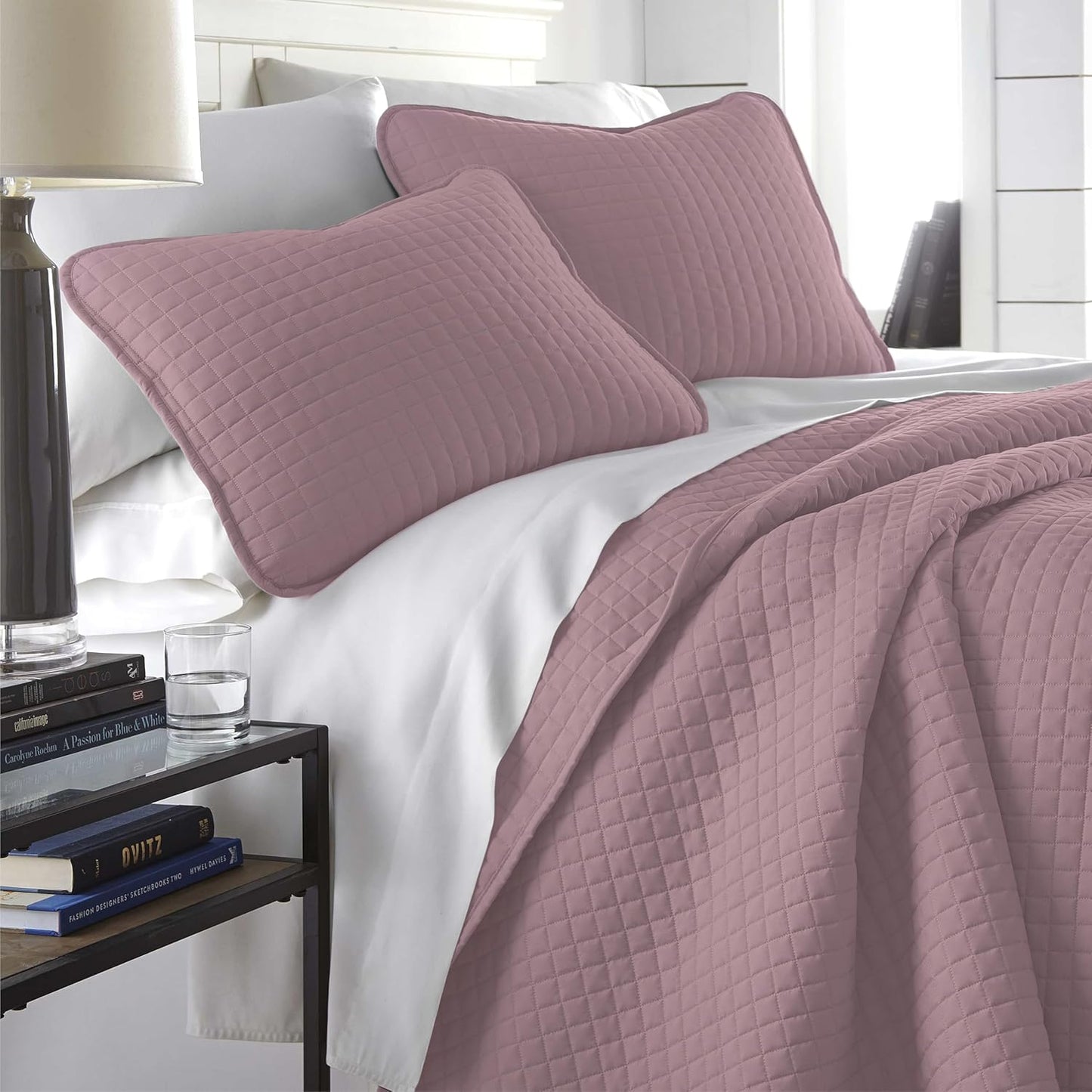 Full/Queen Quilt Set by Southshore Fine Living, Lightweight Comfort