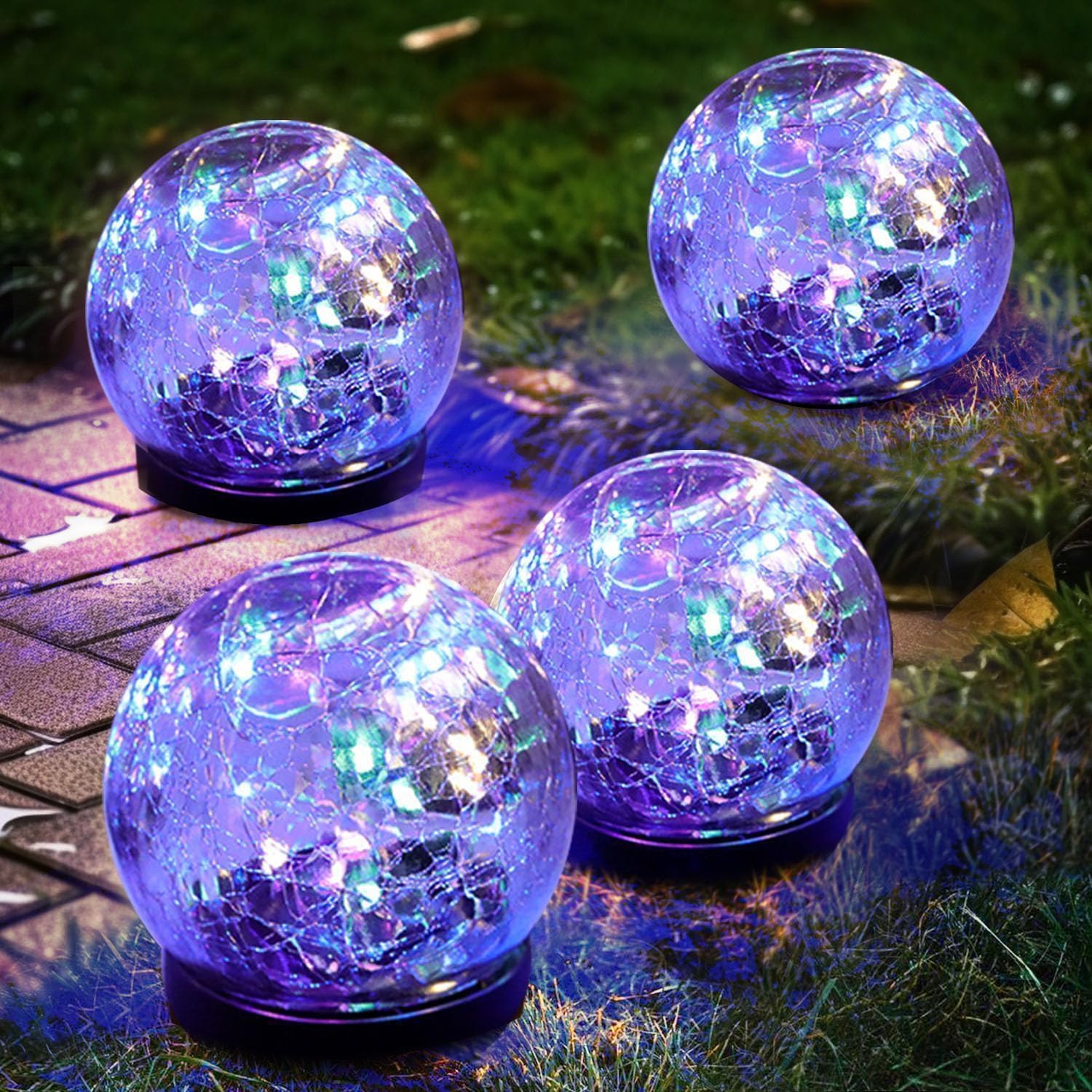 Solar Garden Lights Outdoor Waterproof for Pathway and Patio