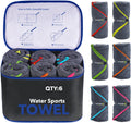 Microfiber Camping Towel 4 Pack Quick Dry Travel Towels - Compact
