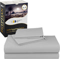Egyptian Cotton Percale Cal King Sheet Set - Lightweight, Cool Comfort