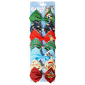Luv Her Bluey Girls Hair Bows 7-Pack - Christmas 4in Set