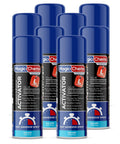 CA Glue Accelerator Spray (8 x 13.5 fl oz) - Fast Curing Adhesive