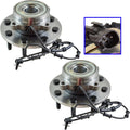 Front Wheel Bearing & Hub Assembly Set for 2006-2008 Dodge Ram 4WD - 2