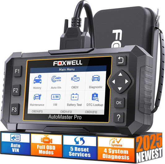 FOXWELL NT614 Elite OBD2 Scanner for Engine, ABS, SRS & More