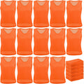 24 Pcs Nylon Mesh Pinnies Team Practice Vests Pack - Quick Dry