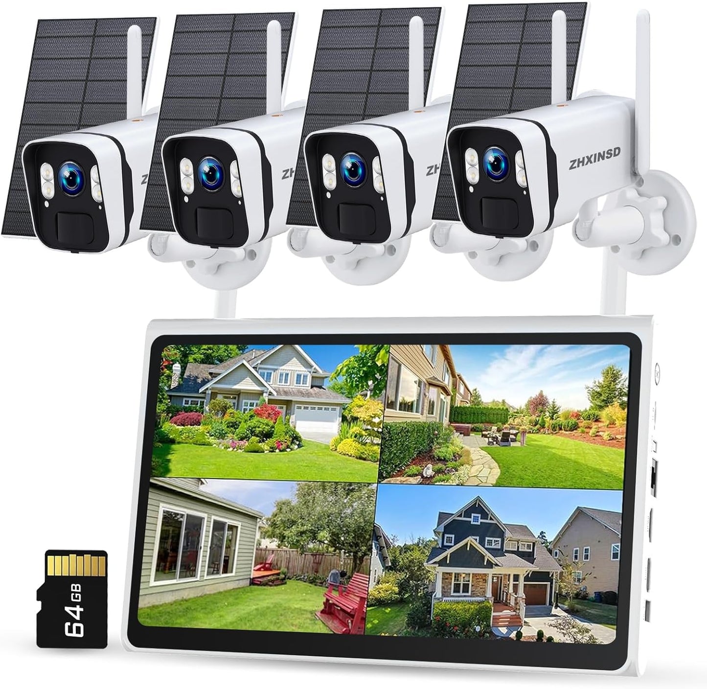 Solar Security Cameras Wireless Outdoor: 2.5K UHD System Review