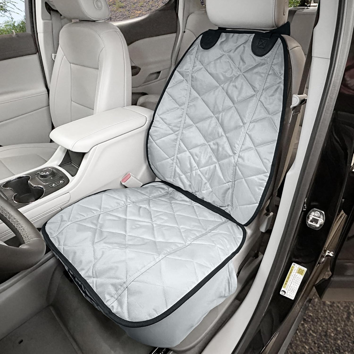 4Knines Car Seat Covers for Dogs - Durable Front Seat Protector