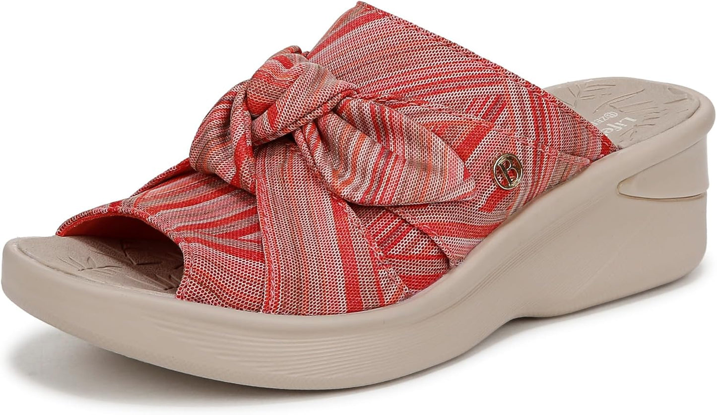 BZees Women's Smile Sandal: Ultra Lightweight Casual Comfort