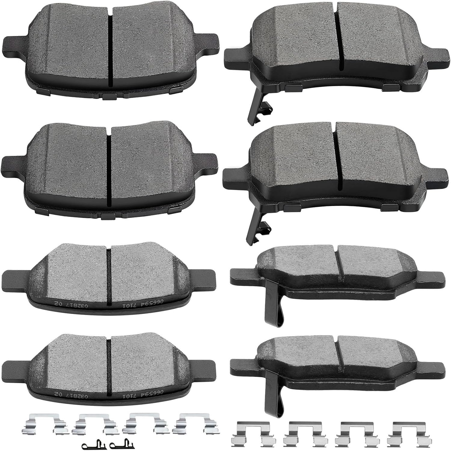 Ceramic Brake Pads Kits for Chevy Cobalt, Malibu, G5, G6, Aura