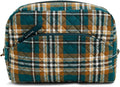Vera Bradley Cotton Large Cosmetic Makeup Organizer Bag