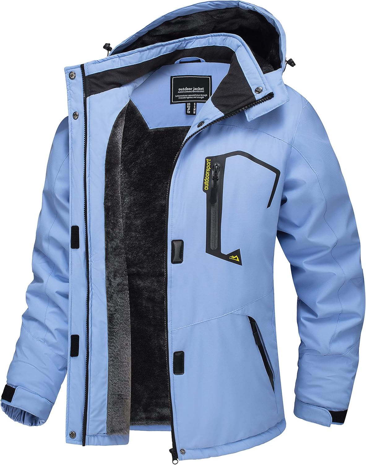 TACVASEN Women's Winter Jacket Waterproof Ski Coat for Cold Weather