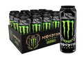 Monster Energy Import Energy Drink 18.6 Ounce Pack of 12 - Smooth Euro