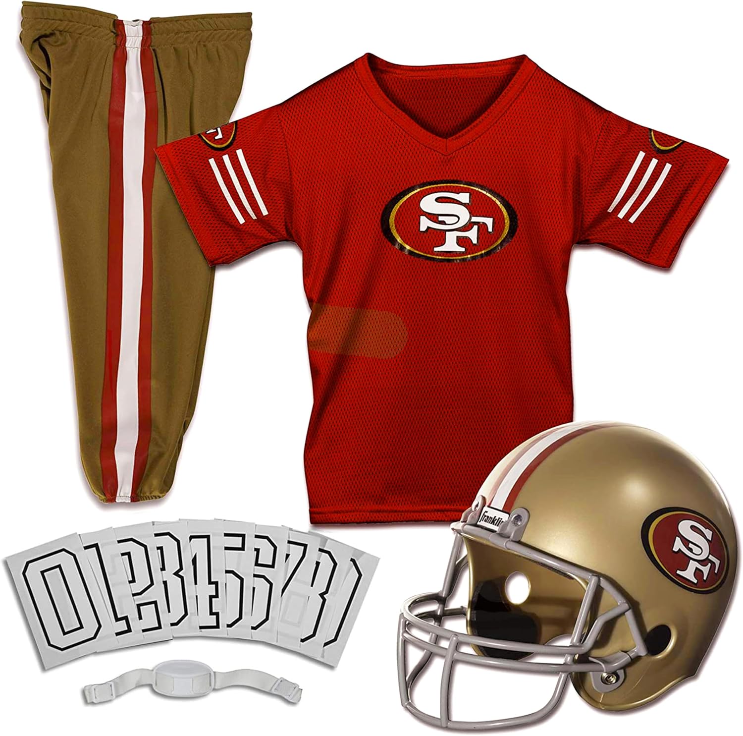 NFL Youth Football Uniform Set for Boys & Girls - 49ers Gear