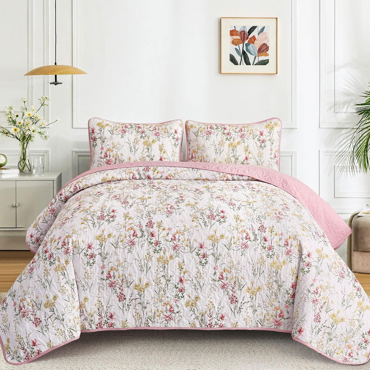 Anibedding Queen Size Quilt Sets for All Season Comfort