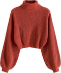 ZAFUL Women's Cropped Turtleneck Sweater for Every Occasion