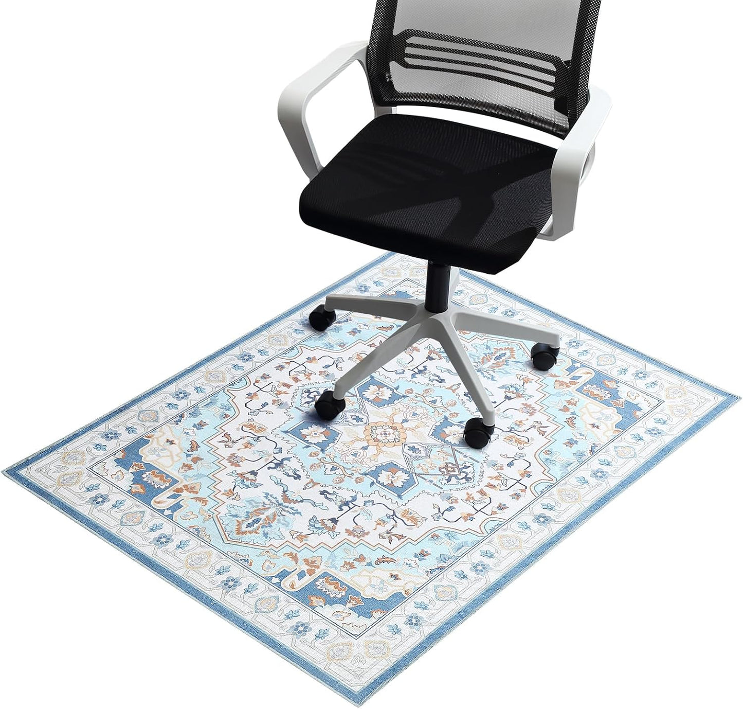 Non-Slip Hardwood Office Chair Mat, Easy Clean, 36x48