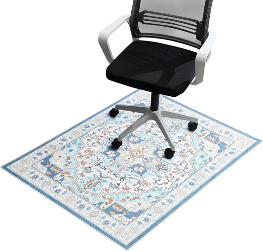 Non-Slip Hardwood Office Chair Mat, Easy Clean, 36x48