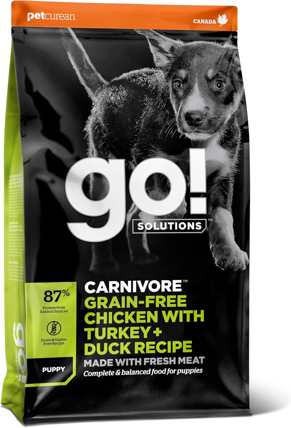 Go! Solutions Carnivore Grain-Free Puppy Food for Healthy Growth