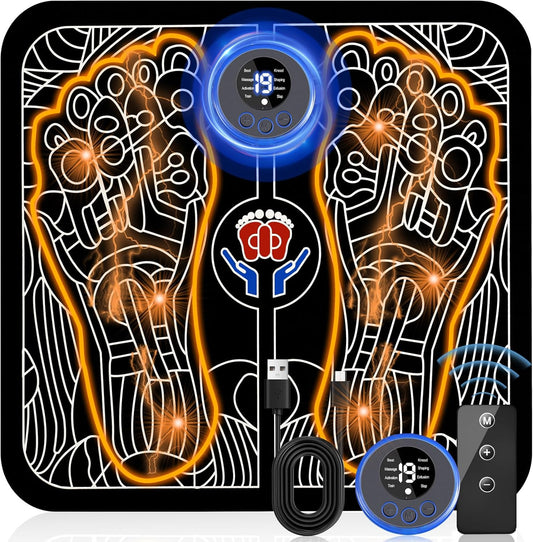 UVUBXT EMS Foot Stimulator for Relaxation at Home or Travel